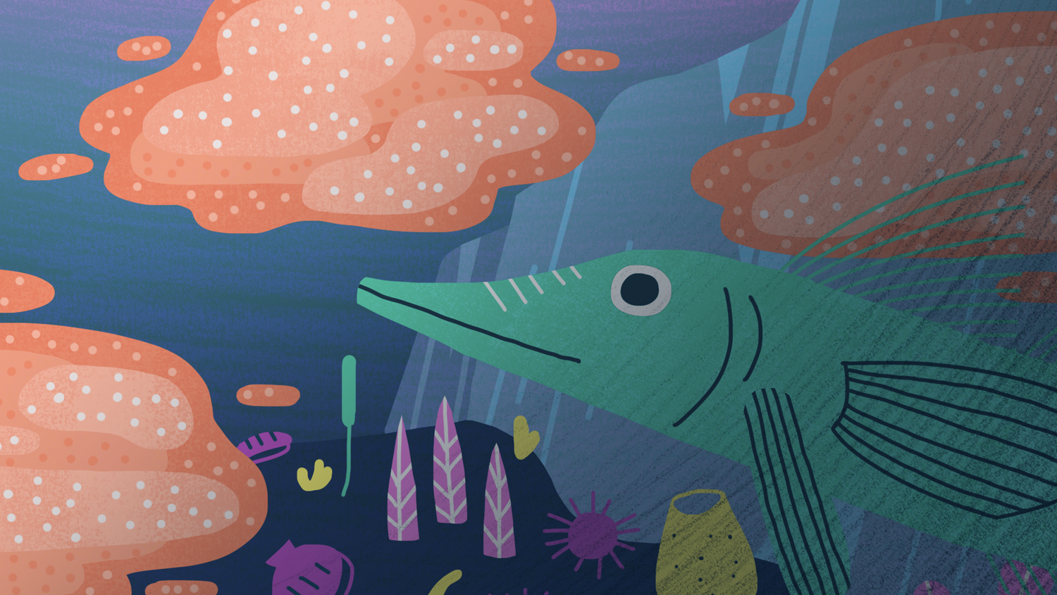 Animation still for Greenpeace Protect the Antarctic campaign